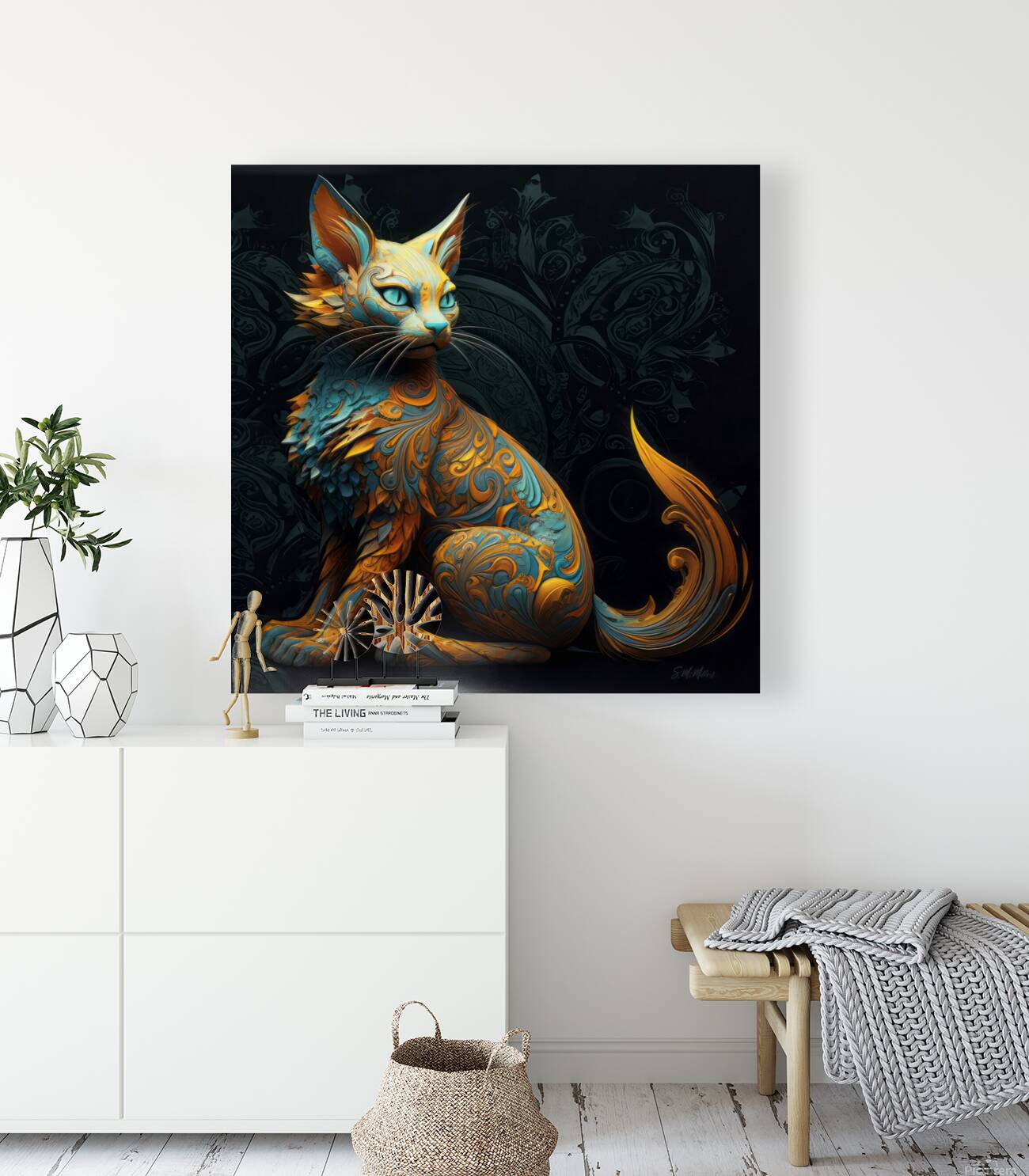 Paisley Cat Reproduction