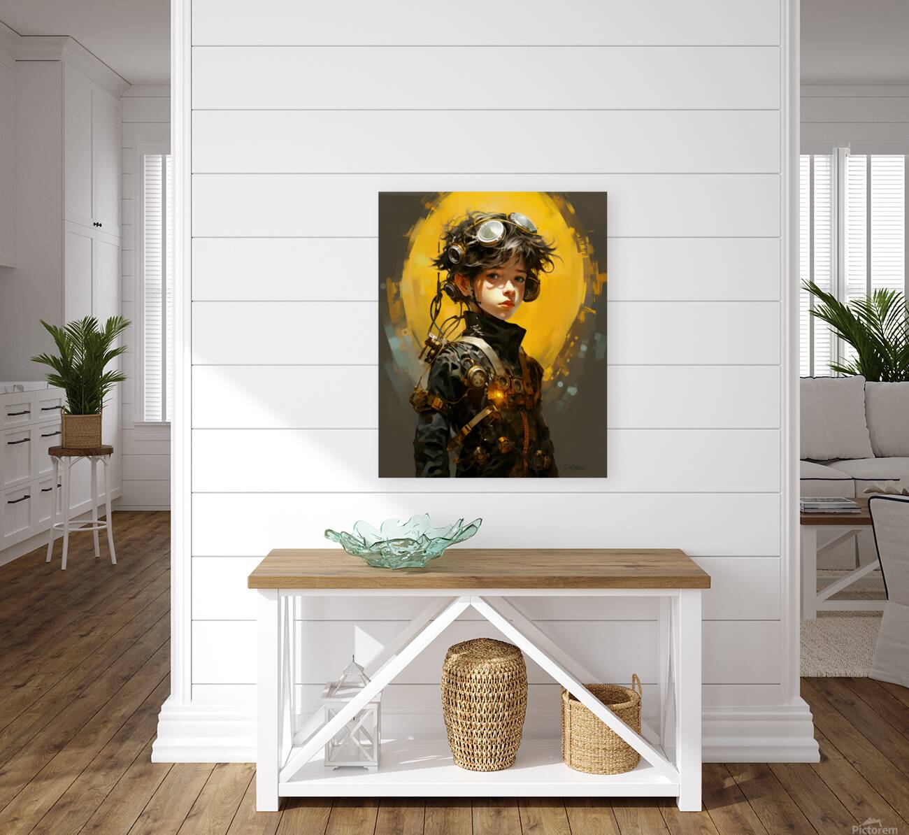 Steampunk The Future Reproduction