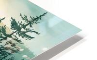 Morning Mist  HD Metal print
