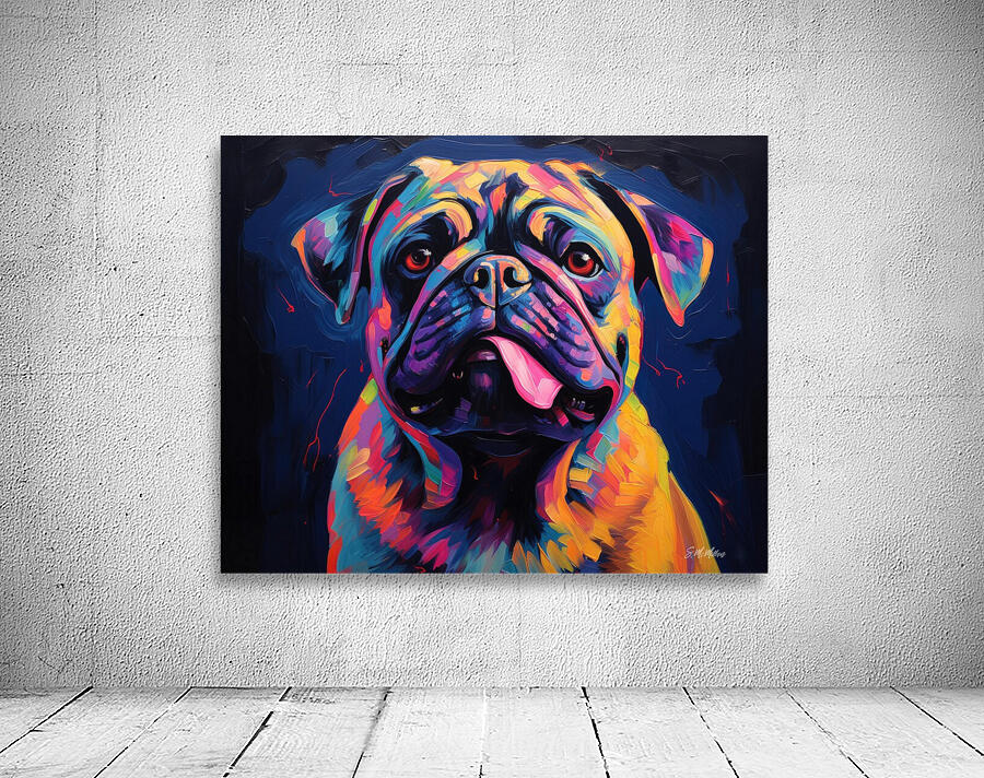 Pug  Wall Preview