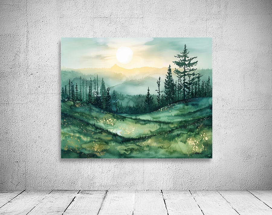 Morning Mist  Wall Preview