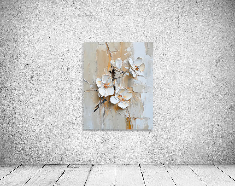 Plaster Flowers  Wall Preview