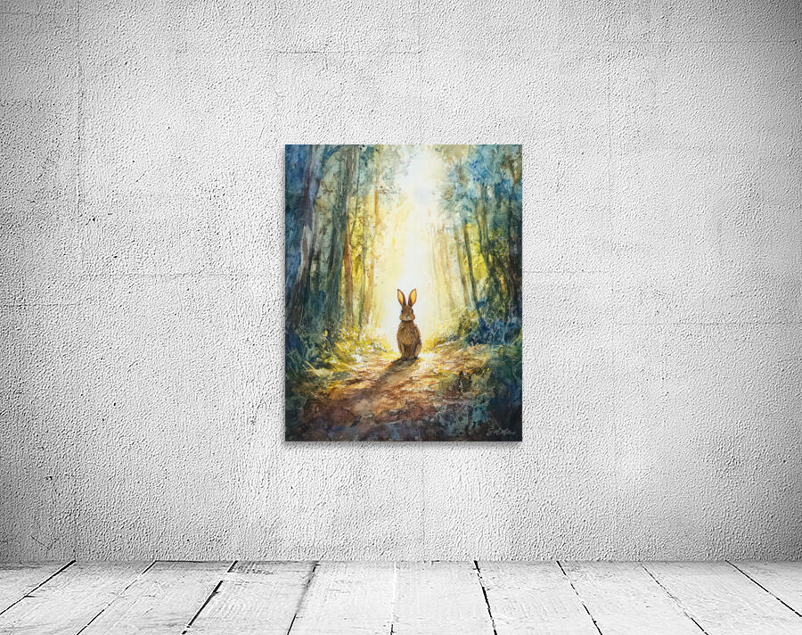 Judgemental  Rabbit  Wall Preview