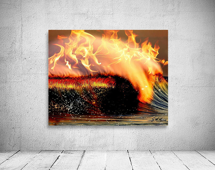 Fire Wave Wall Preview