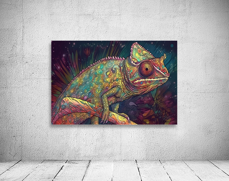 Zen Chameleon Wall Preview