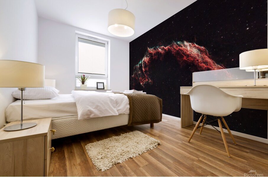 Eastern Veil Nebula Mural print