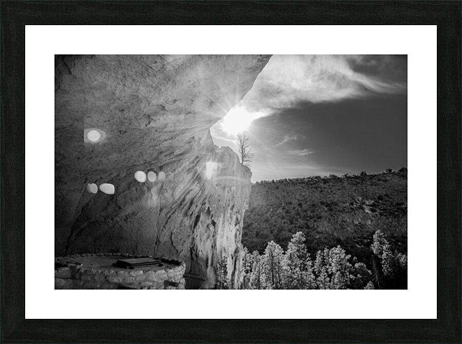 Sunshine Cavern Picture Frame print