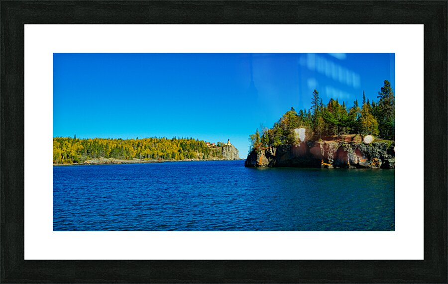 Split Rock Picture Frame print