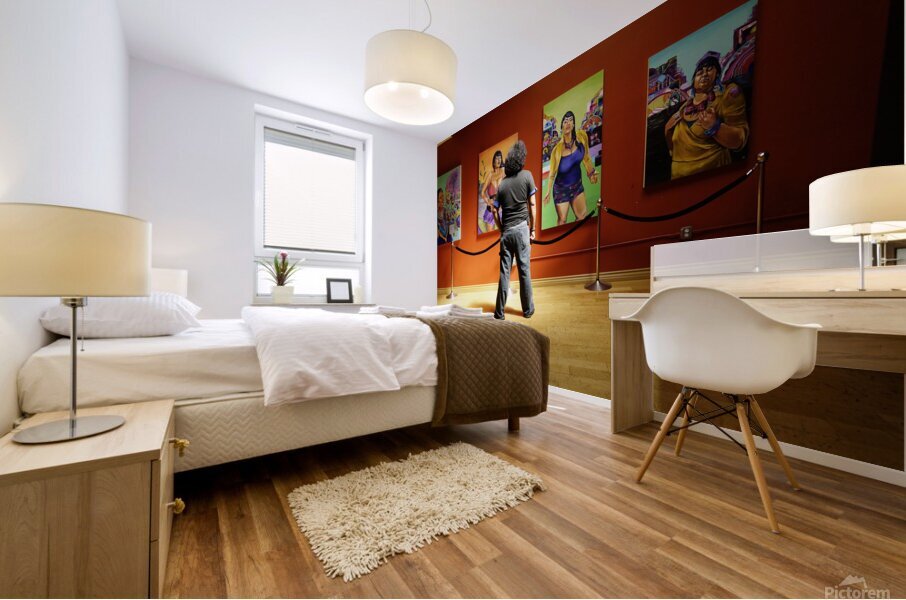 4 Art View 49 2 Mural print