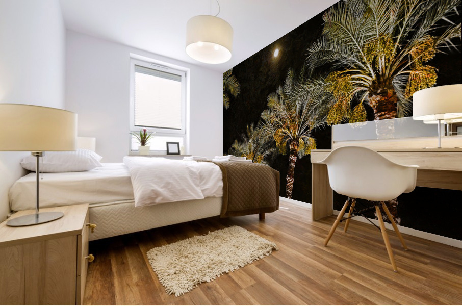 Phoenix Palms Mural print