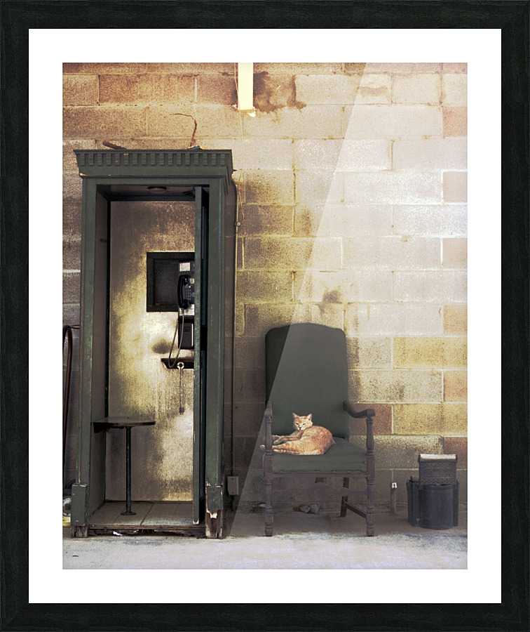 Call Waiting Picture Frame print