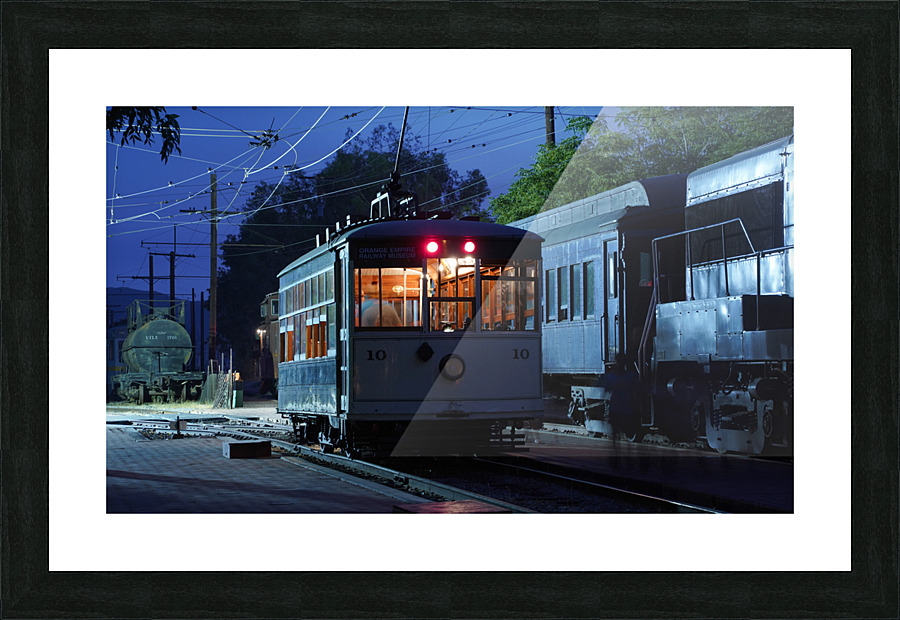 The Ghost Trolly- 164 Picture Frame print