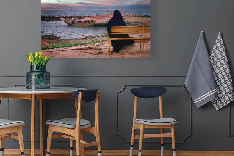 4d Contemplation Of A Wreck 20x30 2 by Lawrence Costales