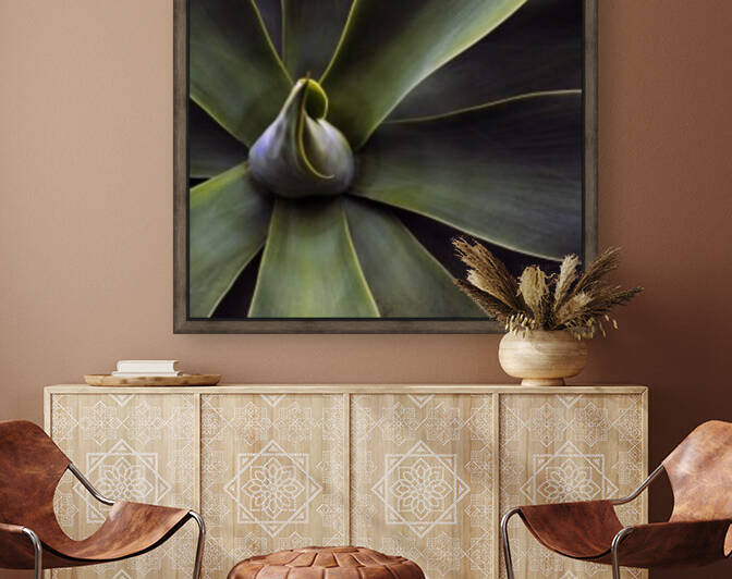 Plant In Abstract by Lawrence Costales
