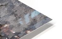 Palms With Gray Texture HD Metal print