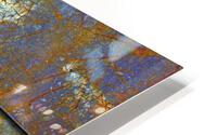 Squares On Train Textures I HD Metal print
