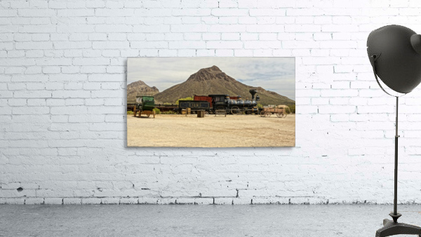 Old Tucson Studio Train Wall Preview