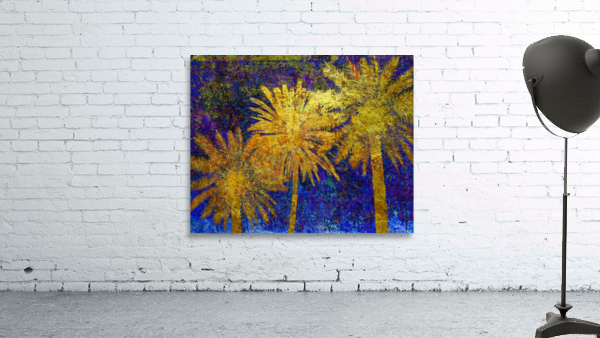  Three Golden Palms Wall Preview
