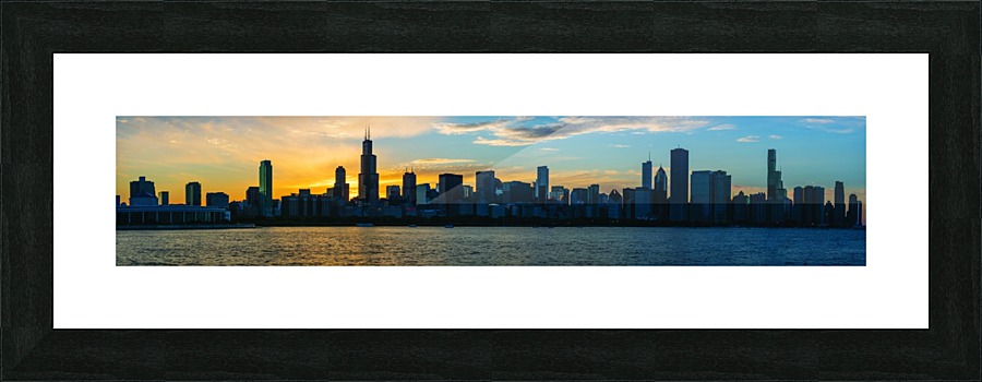 Chicago 07-17-2020 Picture Frame print