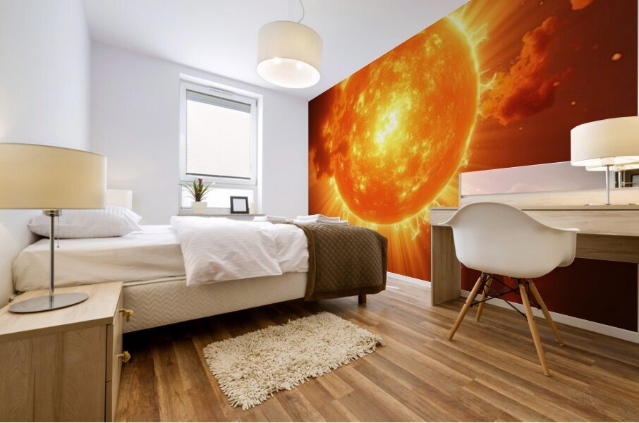 Stellar Inferno Mural print