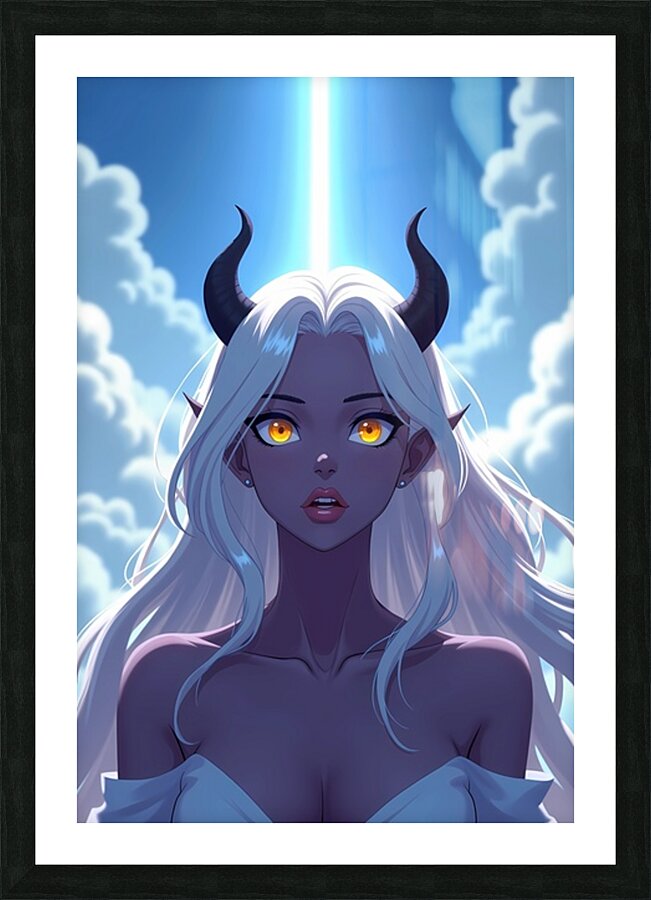 The Celestial Outcast Picture Frame print