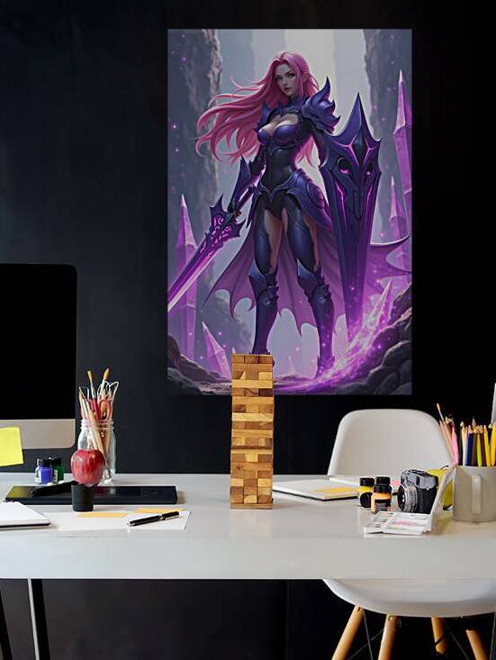 Warden of the Violet Shards by An hour of fiery darkness