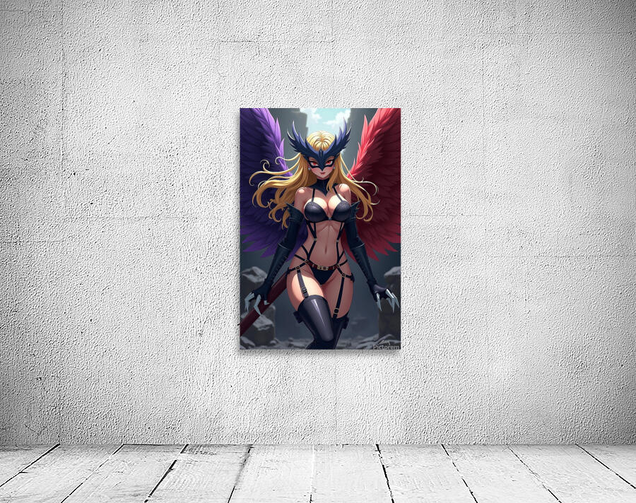 Crimson Wing Valkyrie Wall Preview