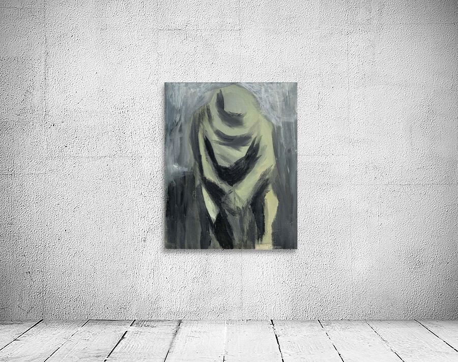 Man Sitting Wall Preview