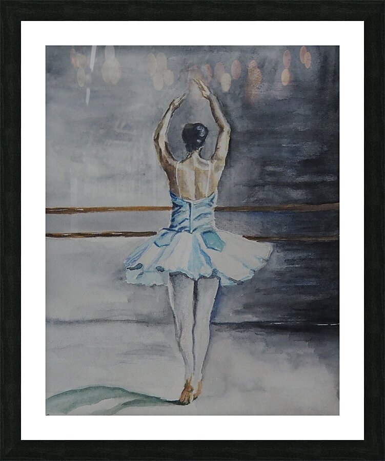 Ballerina Picture Frame print