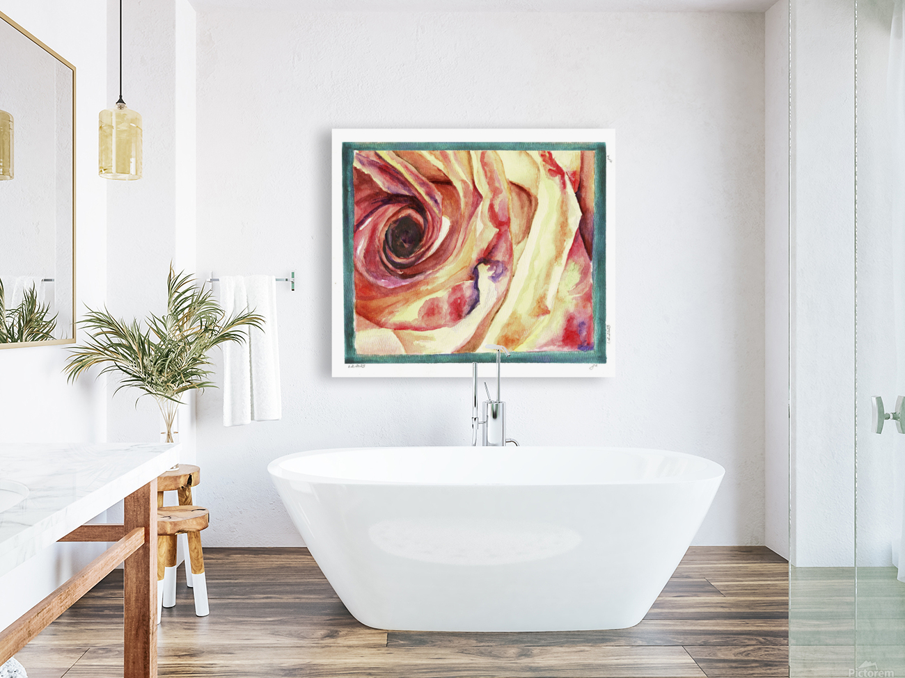 Deep Dive Rose Bloom Reproduction