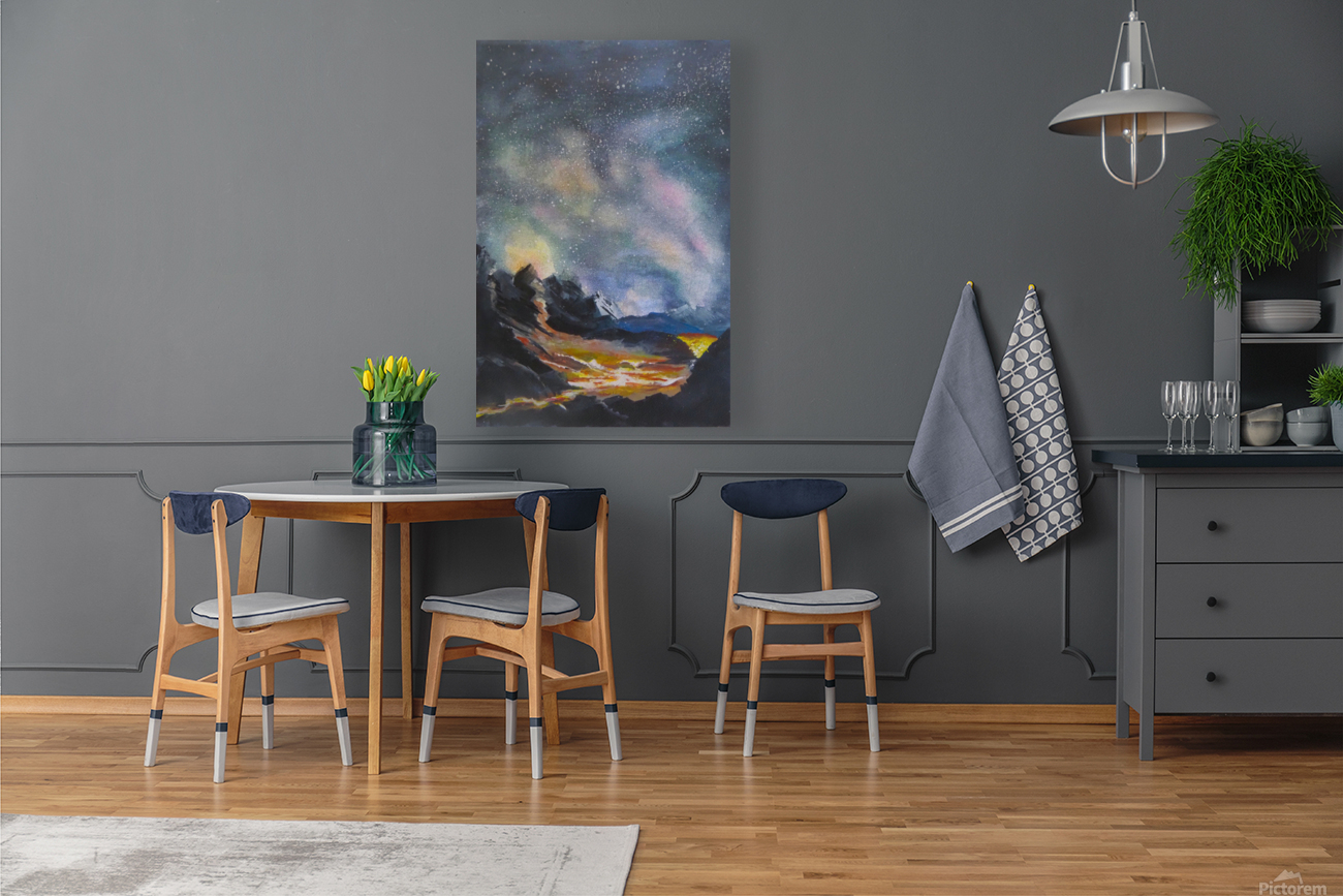 Caldera Night Sky Reproduction