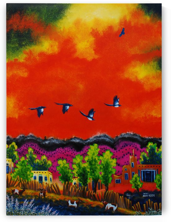 Magpies by Mike Ross