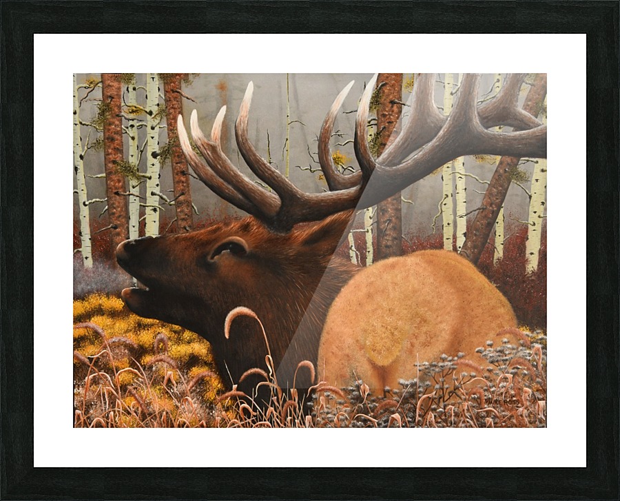 Elk Picture Frame print