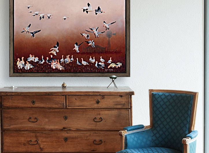 Snow Geese by Mike Ross