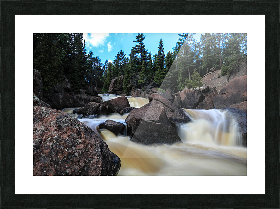Beaver River  Picture Frame print
