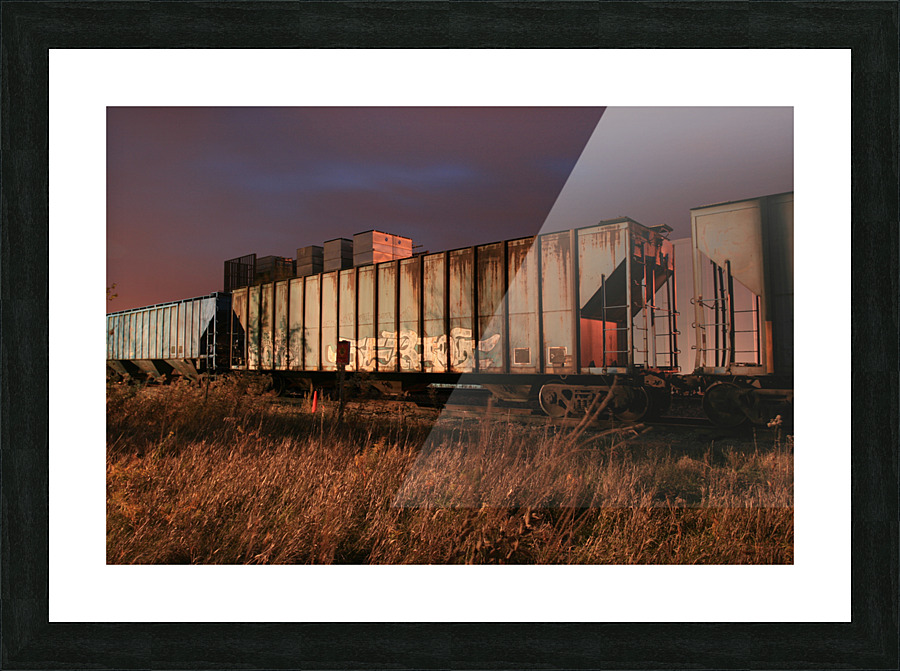 Train  Picture Frame print