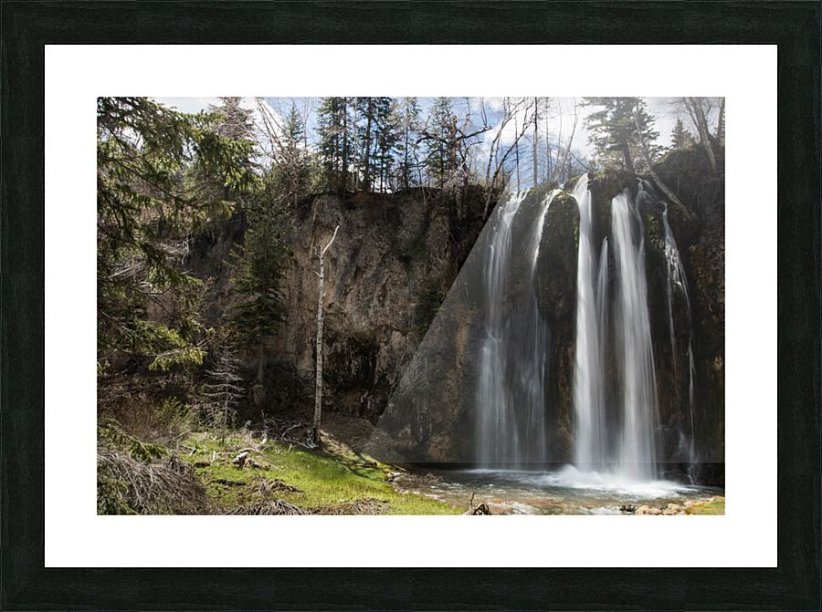 spearfish falls 1 Picture Frame print