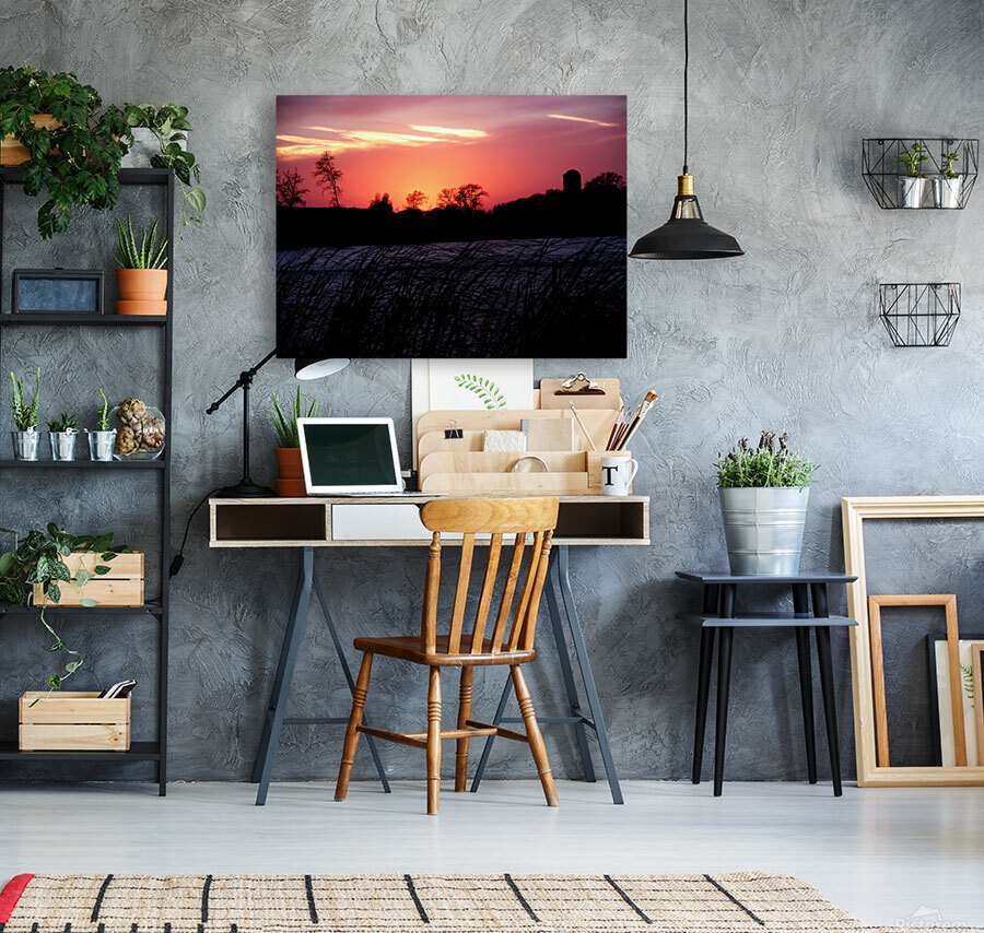pink sky  Reproduction