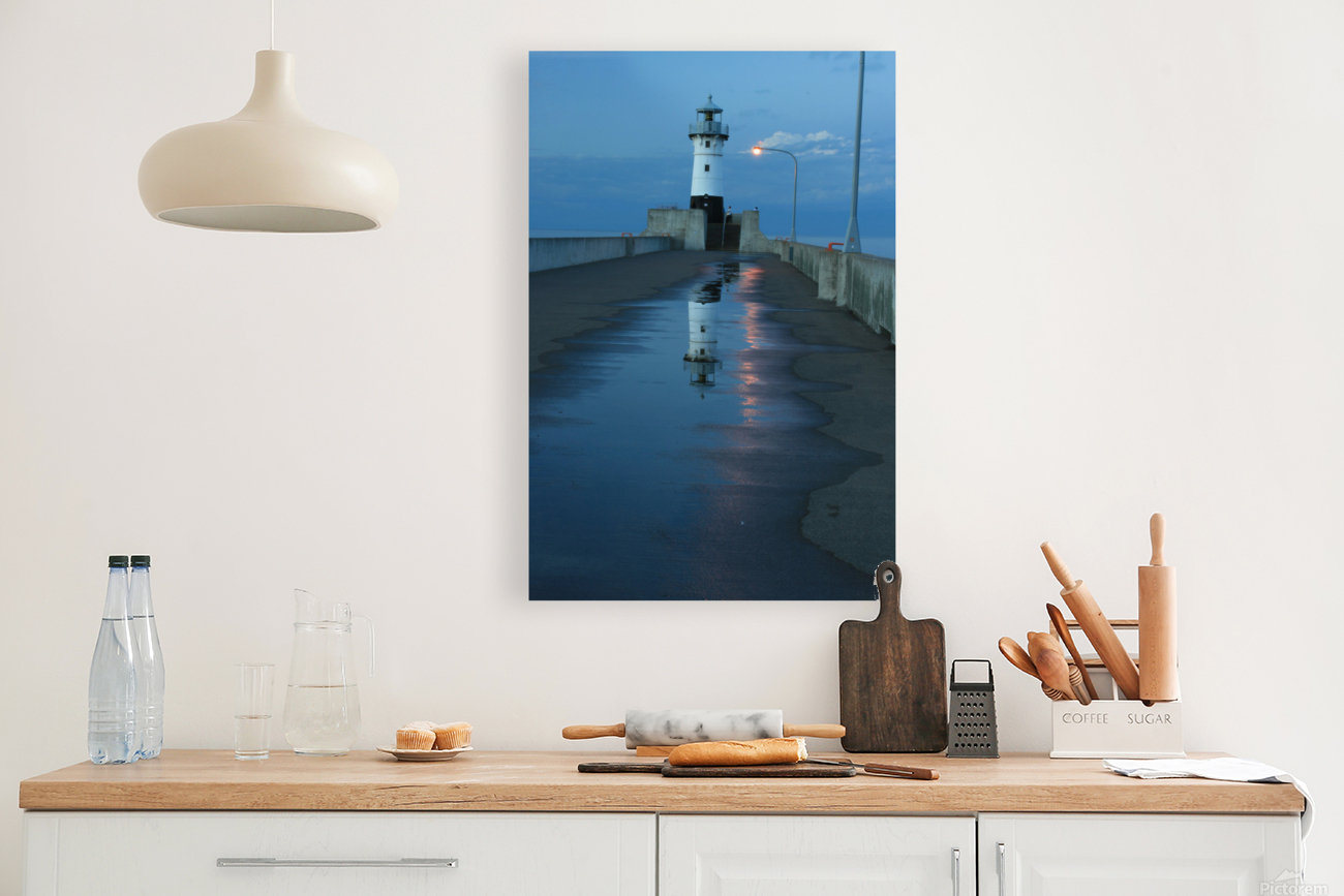 lighthouse reflection  Reproduction