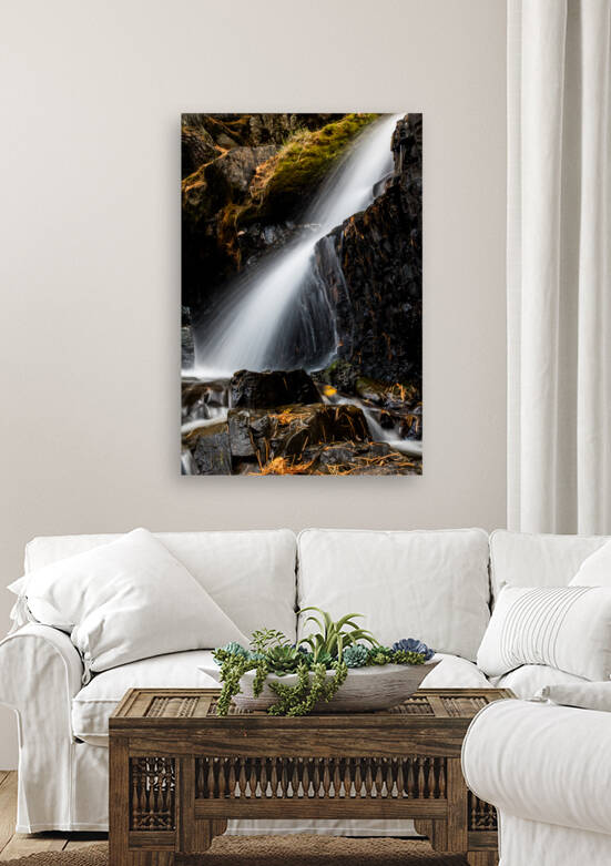 water over rocks Reproduction