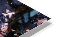 waterfall   leaves  HD Metal print