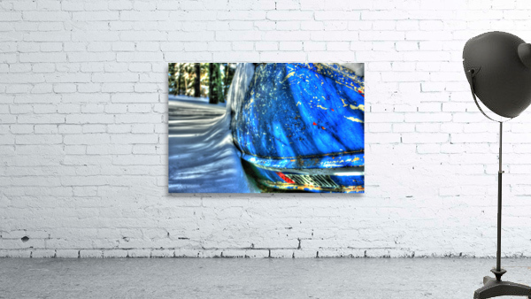 Boating in the winter  Wall Preview