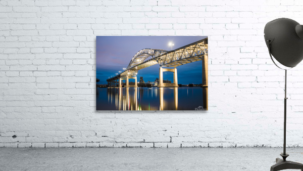 Blatnik Bridge reflection  Wall Preview