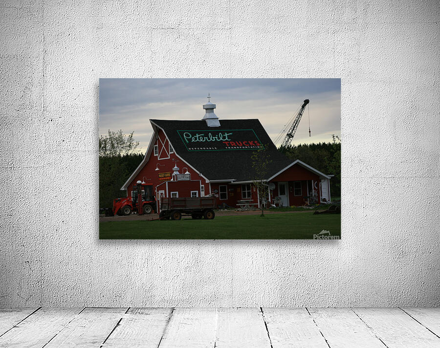 Peterbilt barn  Wall Preview