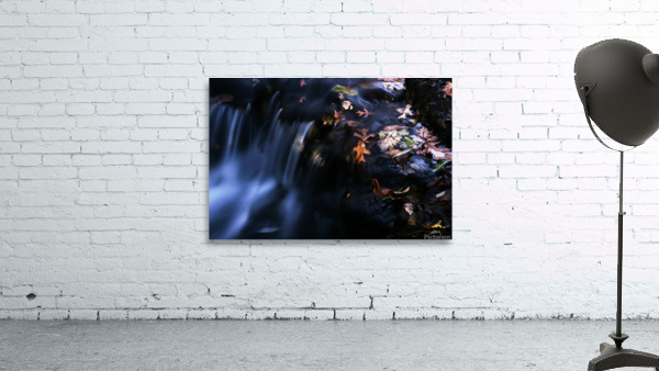 waterfall   leaves  Wall Preview