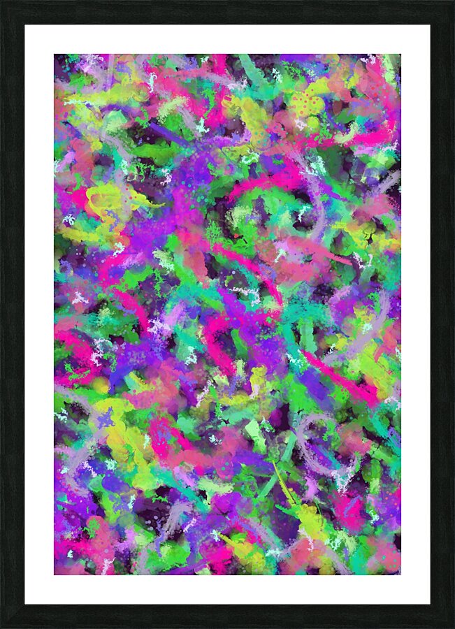 Rave  Picture Frame print