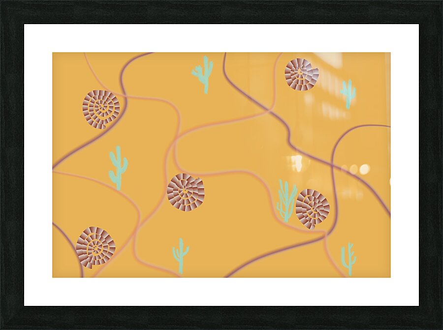 Backroad to Tucson Picture Frame print