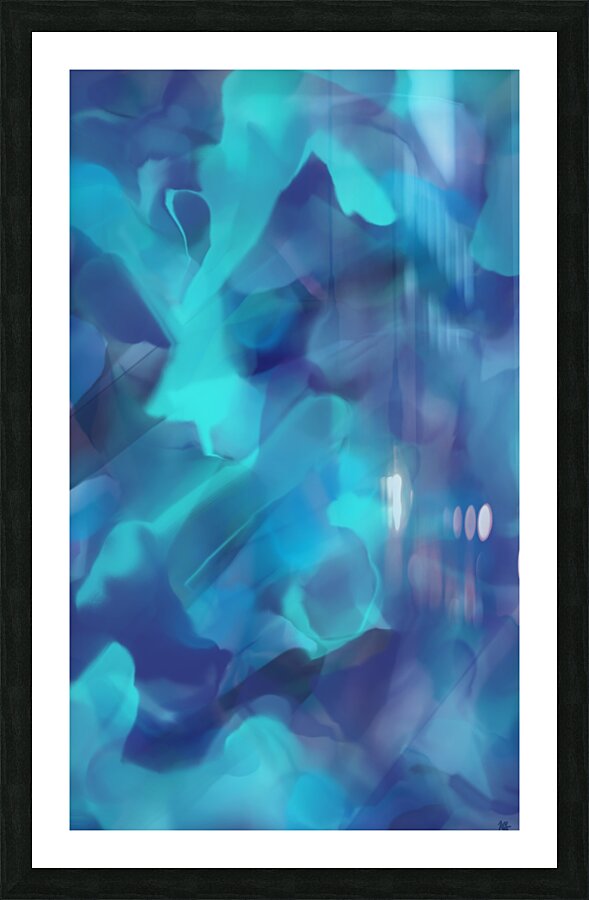Through the Rain Picture Frame print
