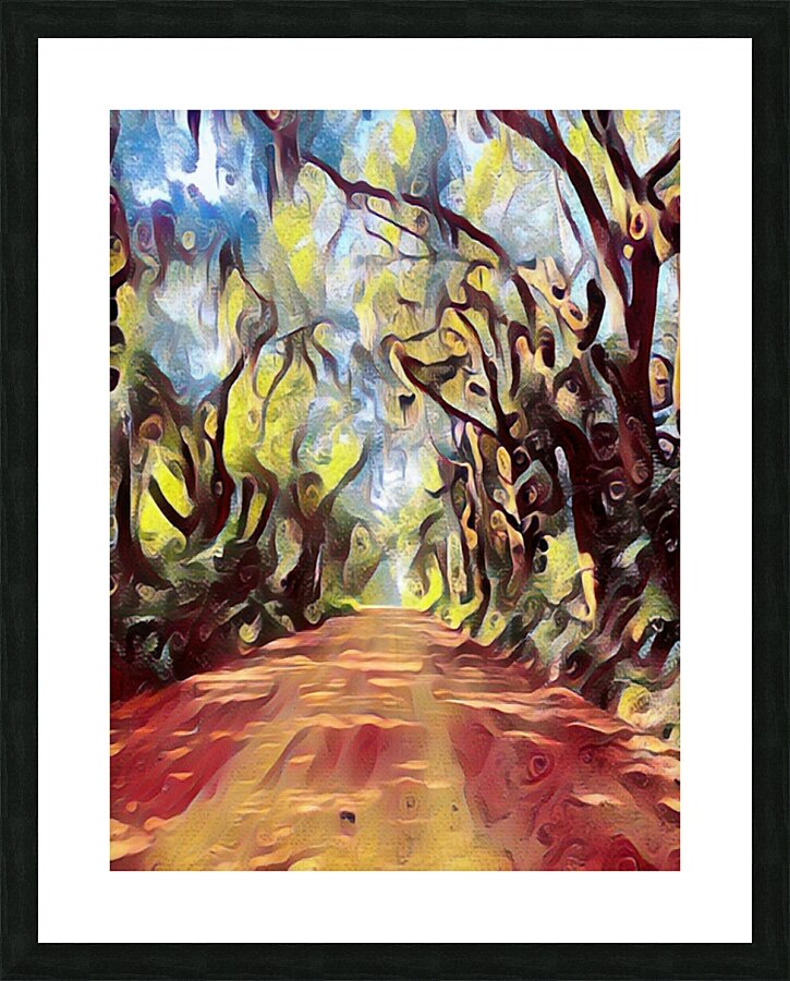Dirt Road Picture Frame print