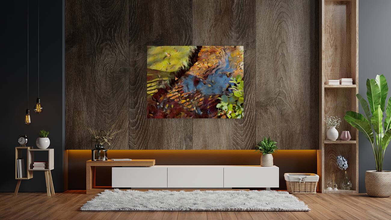 Shadow Across The Stream Reproduction
